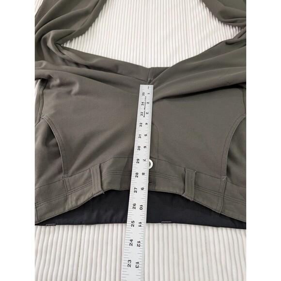 Title Nine Clamber Pants Womens 8 Green Mid Rise Zip Cargo Stretch - Picture 10 of 12